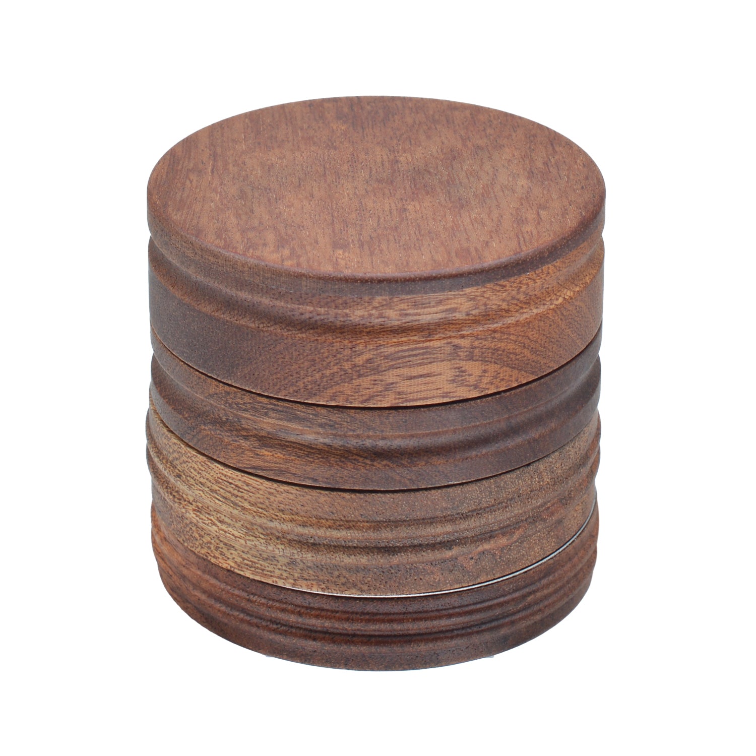 SENSORITE 2.5-inch Wooden Grinder with Built-in Hard Aluminum Teeth Thread-less Connection & Easy Changeable Screen - Sensorite